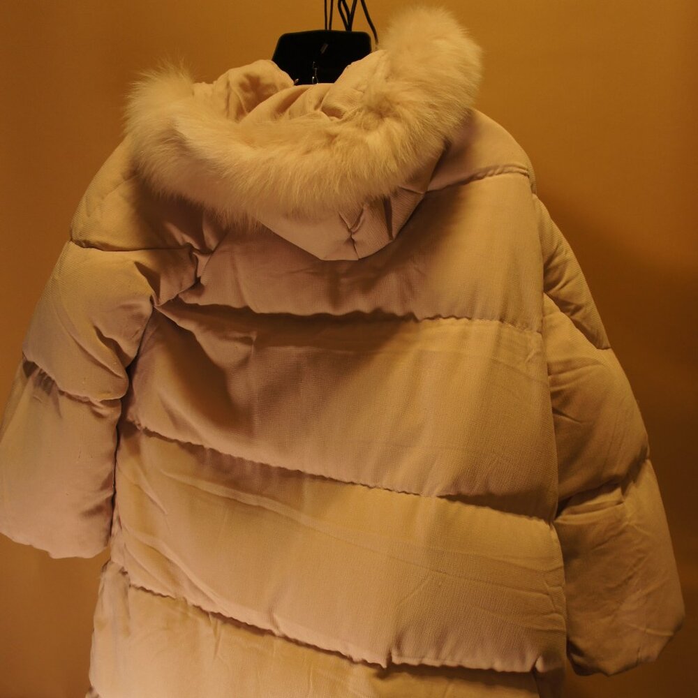 Humongous Pink FABRIC Coat
